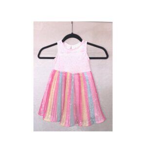 DRESS, 3T, RARE EDITIONS, rainbow